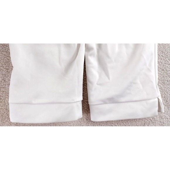 White‎ Athletic Pants with Knee Pads Women's Size S Polyester Sportswear - Picture 12 of 12
